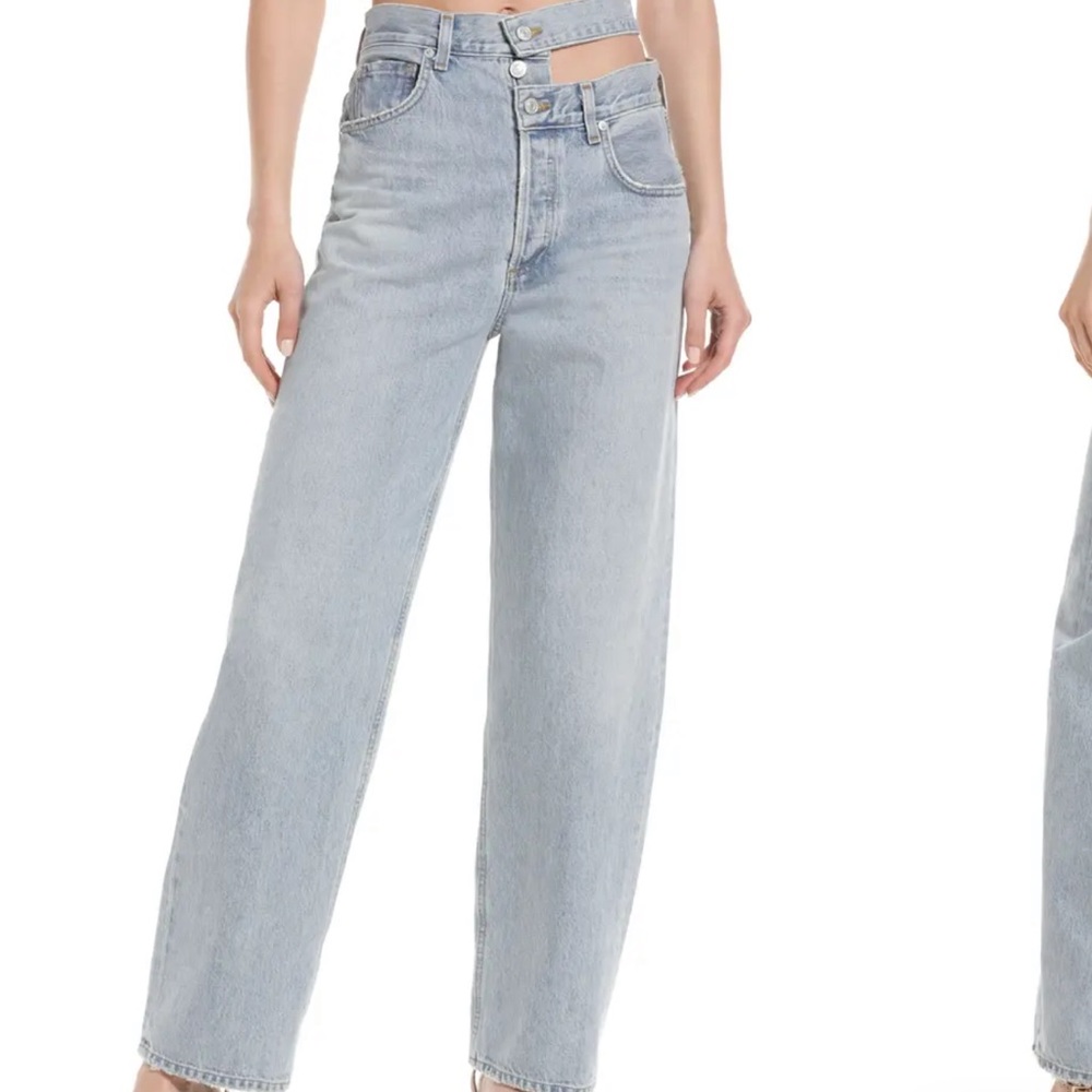 Agolde Broken Waistband Jeans